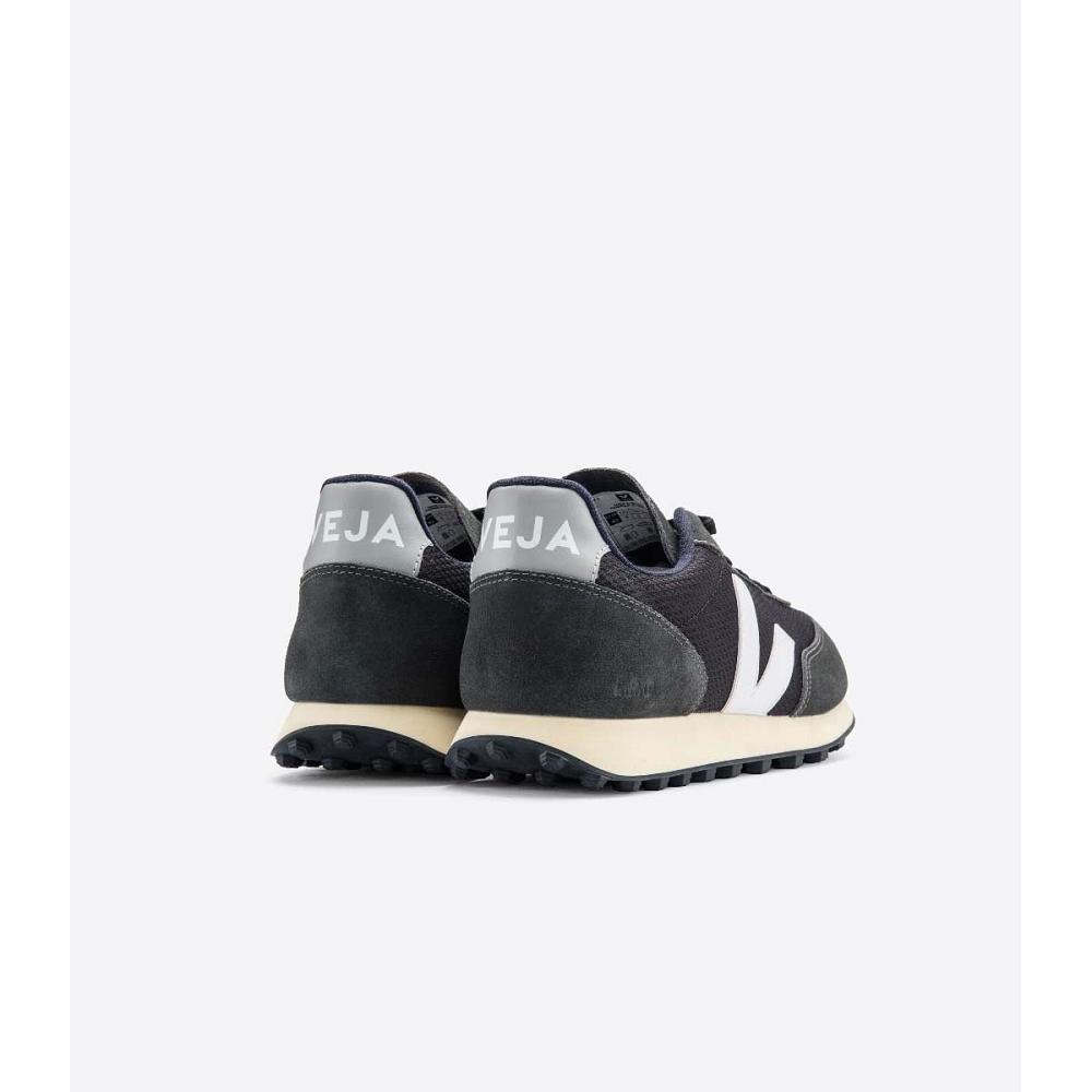 Black Men's Veja RIO BRANCO ALVEOMESH Running Shoes | AU 162UZG